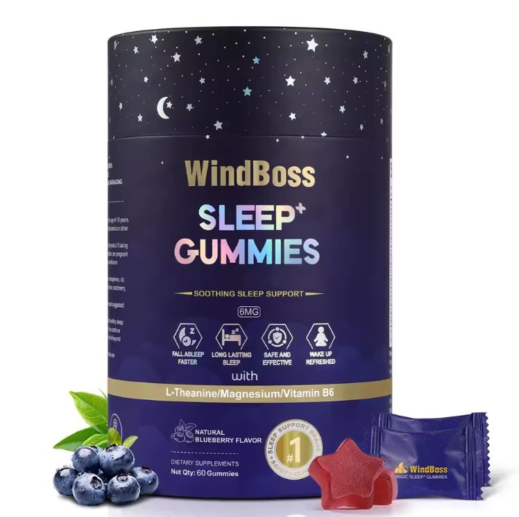 WindBoss Dream Gummies™:Duerme rápido, profundo y despierta con energía