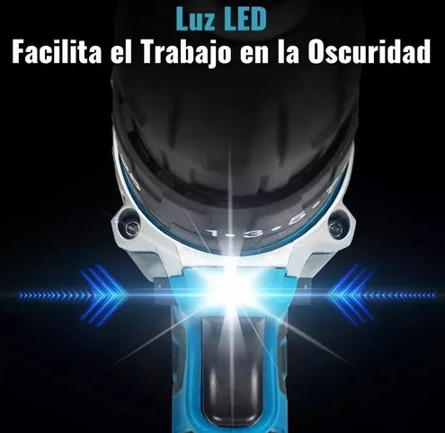 Taladro INALAMBRICO 🧰 Kit De Destornillador Eléctrico 12v