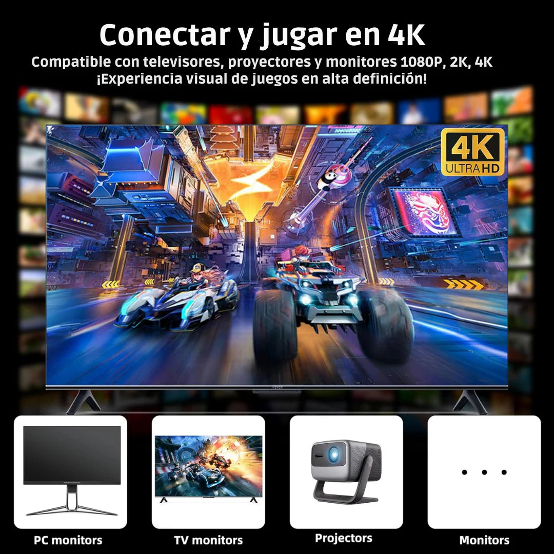 Consola Retro M15 Pro, Más de 20,000 Juegos y Diversión sin Límites 🎮✨