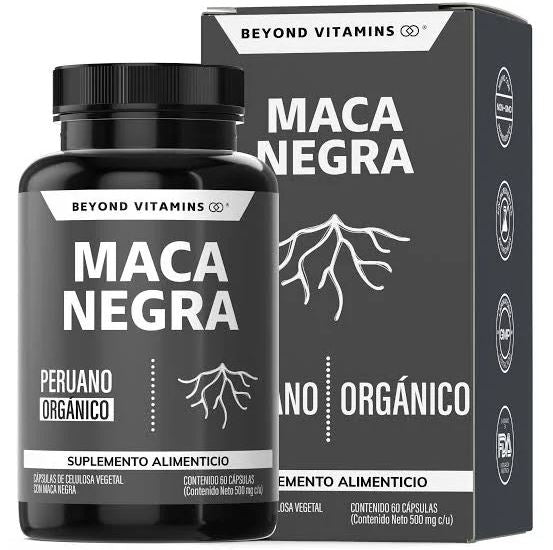 Maca Negra Beyond: Maca Negra 100% Orgánica: Energía, Concentración y Bienestar Natural
