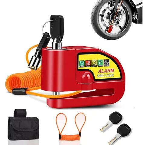 SteelGuard X: Pequeño, potente e infalible. ¡Tu mejor guardia personal!🏍️