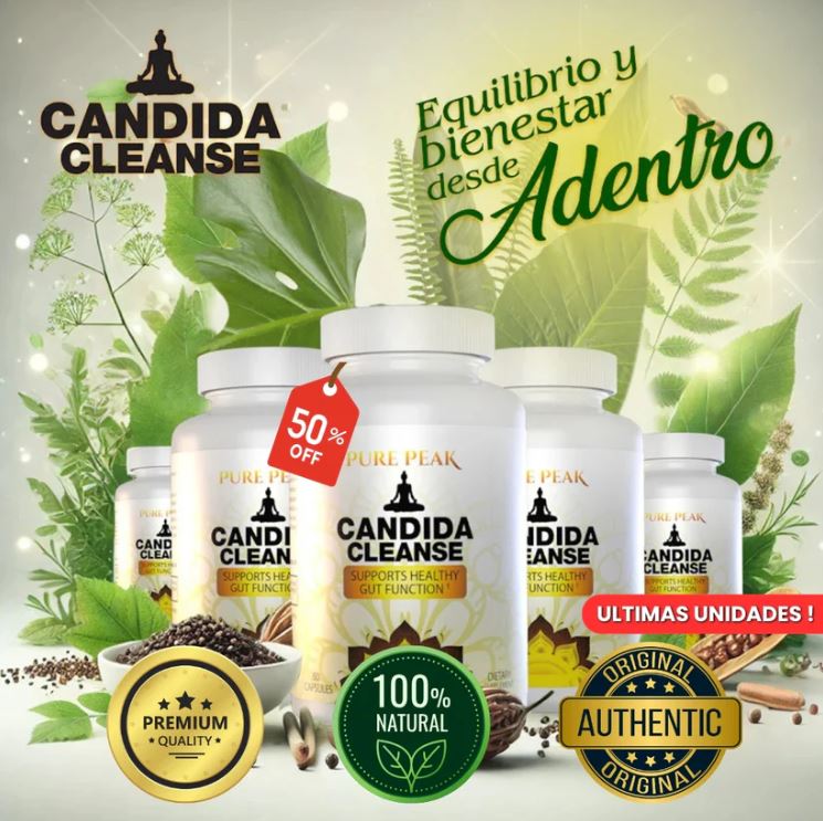 Cándida Cleanse MX™:Recupera tu energía desde adentro, dile adiós a la hinchazón