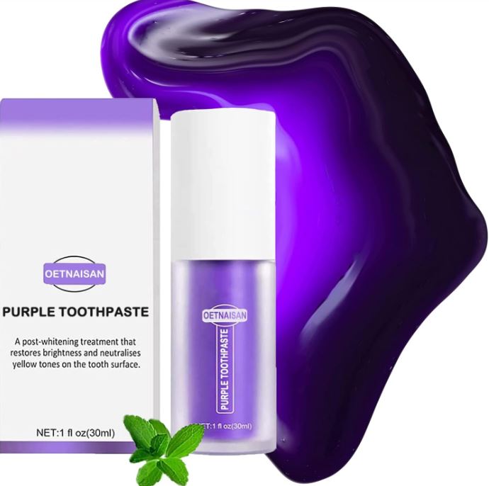 LumiSmile Purple™:🌟 ¡Transforma tu sonrisa en días con el poder del morado!😁🦷