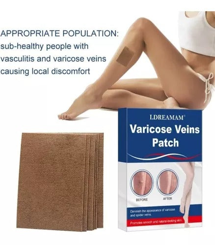 VenoPatch Max™:🦵¡Piernas libres de dolor, hinchazón y varices!🌿✨