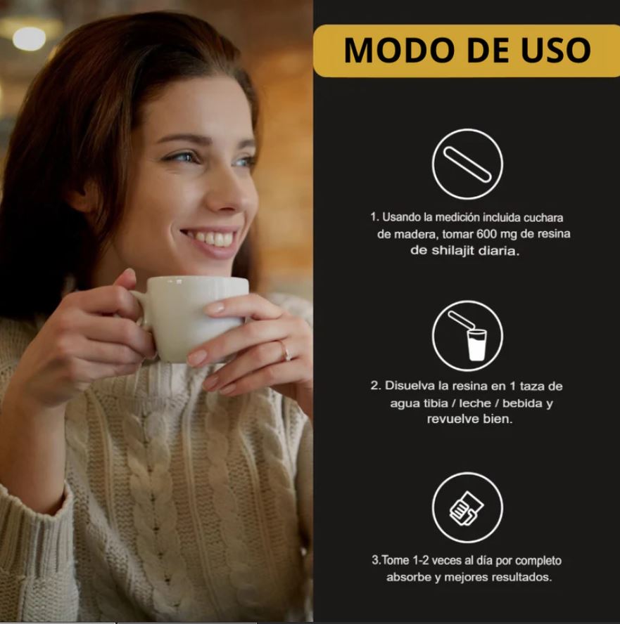 Shilajit (EN RESINA): El Oro Negro del Himalaya que impulsa la Energía…