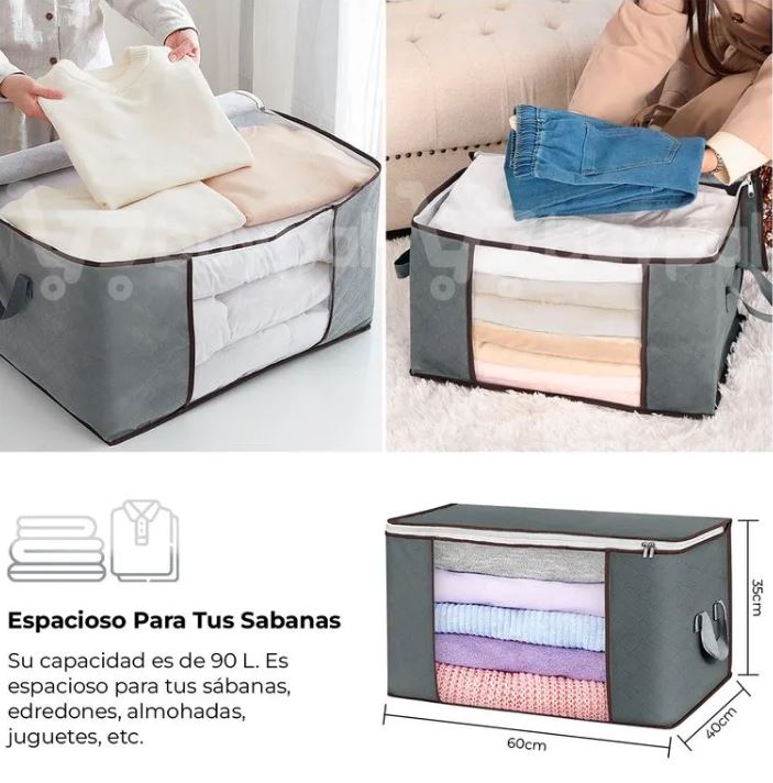 EspacioZen Saifen:🧦 El truco que usan los hogares organizados: ¡6 bolsas que lo guardan todo!
