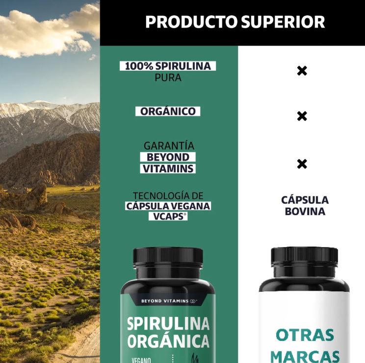 Beyond Vitamins | Spirulina Organica