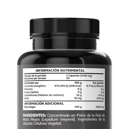 Maca Negra Beyond: Maca Negra 100% Orgánica: Energía, Concentración y Bienestar Natural