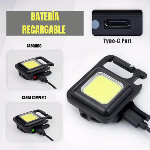 Mini Linterna LED MULTIFNCIONAL de alta potencia
