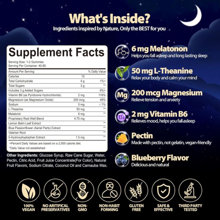 WindBoss Dream Gummies™:Duerme rápido, profundo y despierta con energía
