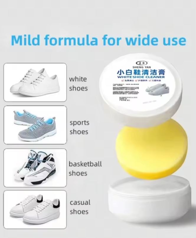 ShoeBright™:Crema Limpiadora Express para Zapatos