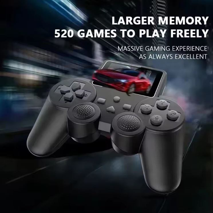 RetroFun S10 Mini™:¡520 juegos clásicos en un solo dispositivo!