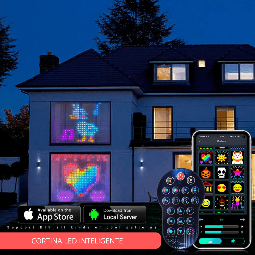 Cortina Inteligente LED Smart RGB ✨