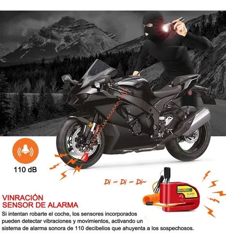 SteelGuard X: Pequeño, potente e infalible. ¡Tu mejor guardia personal!🏍️
