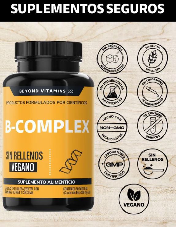 NeuroBoost B-Complex:⚡ ¿Cansancio, estrés o falta de enfoque? Tu cuerpo necesita estas vitaminas B