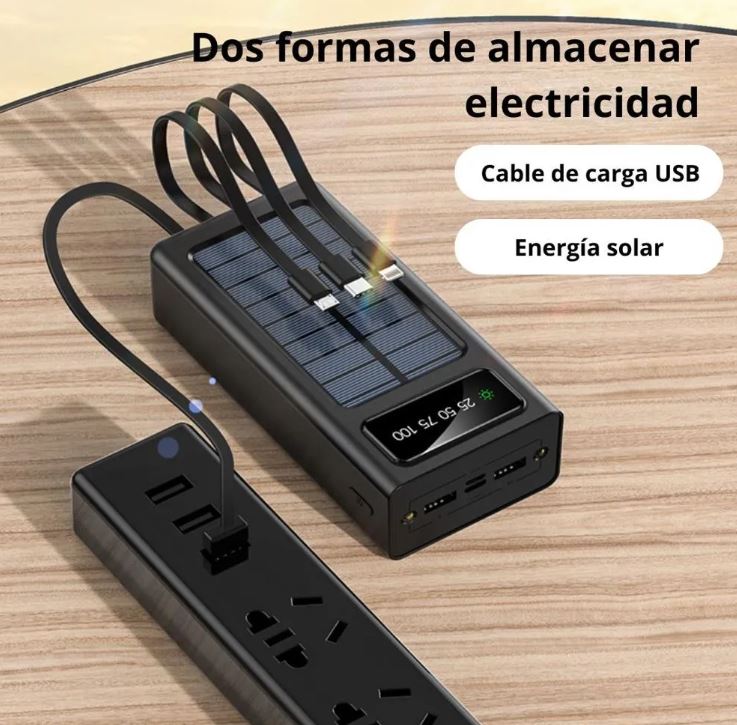 SmartVolt : ¡Adiós a los apagones! Descubre el power bank que se carga con el sol 🌞🔋