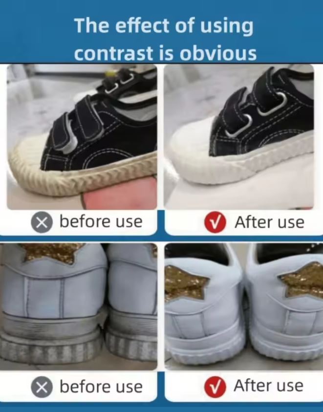 ShoeBright™:Crema Limpiadora Express para Zapatos