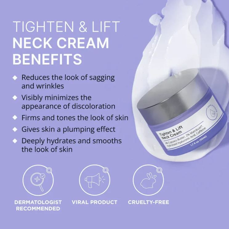 Firm&Glow™:Reafirma, levanta y estiliza tu línea del cuello