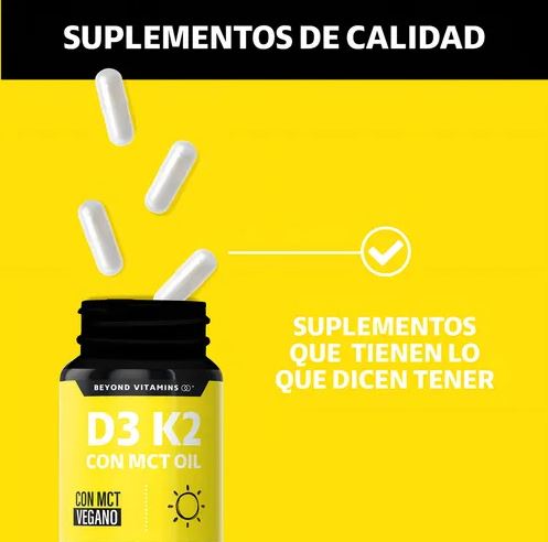 VitaFusion D3-K2 + MCT:🧠 ¿Baja energía o huesos débiles? Tu cuerpo necesita esta combinación esencial