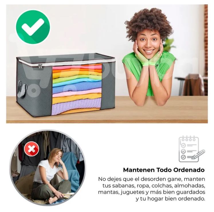 EspacioZen Saifen:🧦 El truco que usan los hogares organizados: ¡6 bolsas que lo guardan todo!