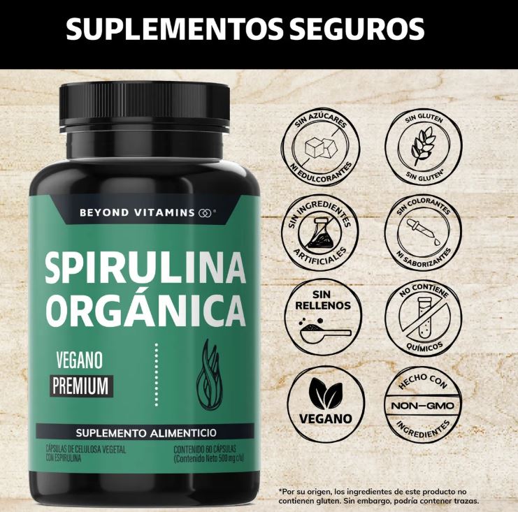Beyond Vitamins | Spirulina Organica