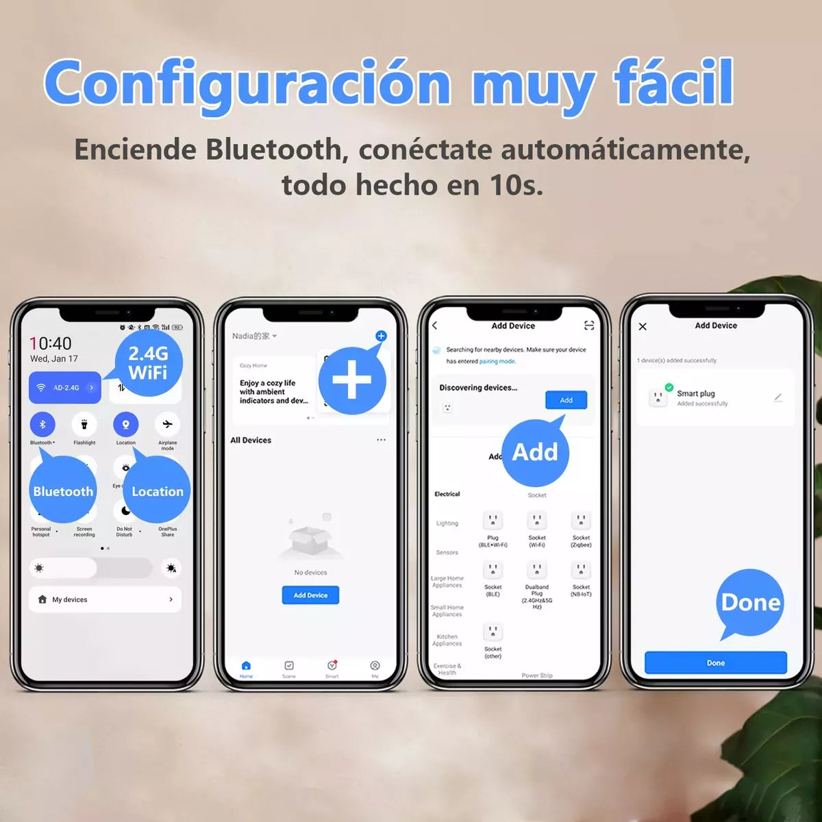 Pack de 2 Enchufes Inteligentes Smart Plug - Alexa - Google Home