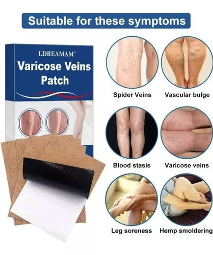 VenoPatch Max™:🦵¡Piernas libres de dolor, hinchazón y varices!🌿✨