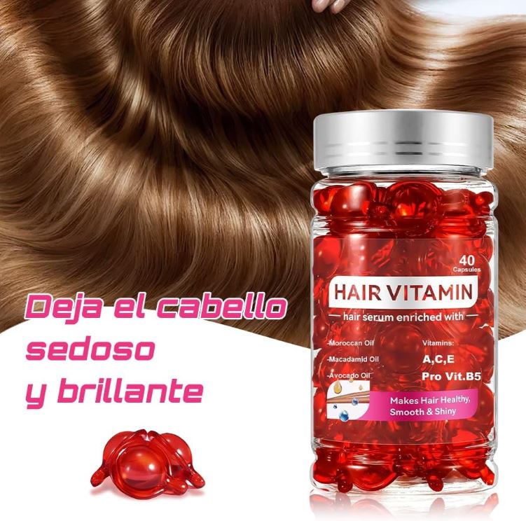 Hair Vitamin™: Di adiós a las puntas abiertas y al frizz