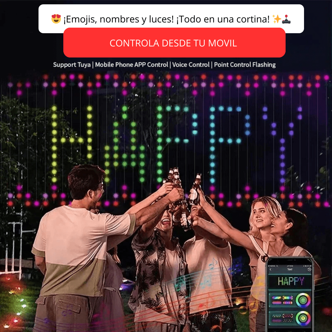 Cortina Inteligente LED Smart RGB ✨