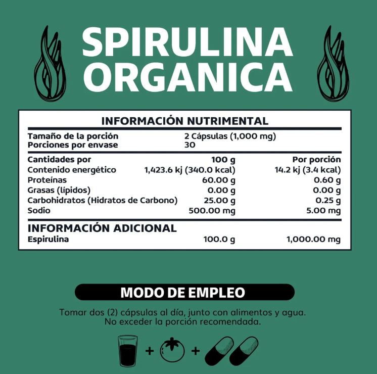 Beyond Vitamins | Spirulina Organica
