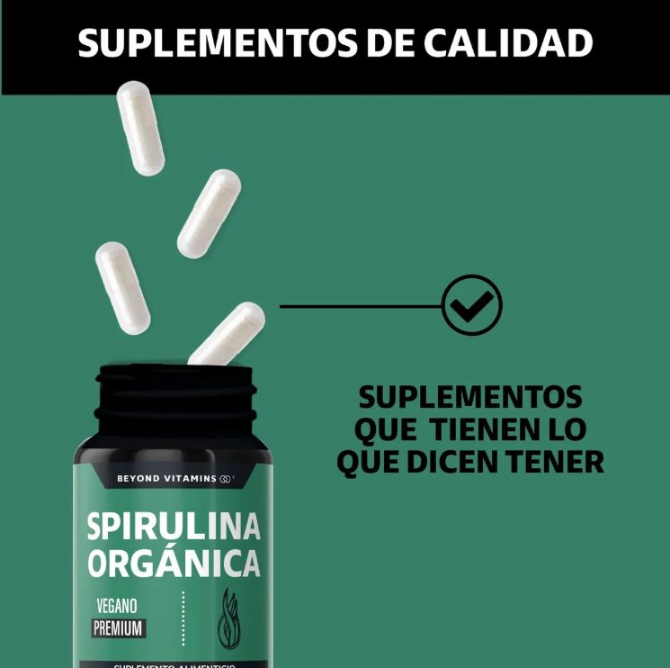 Beyond Vitamins | Spirulina Organica