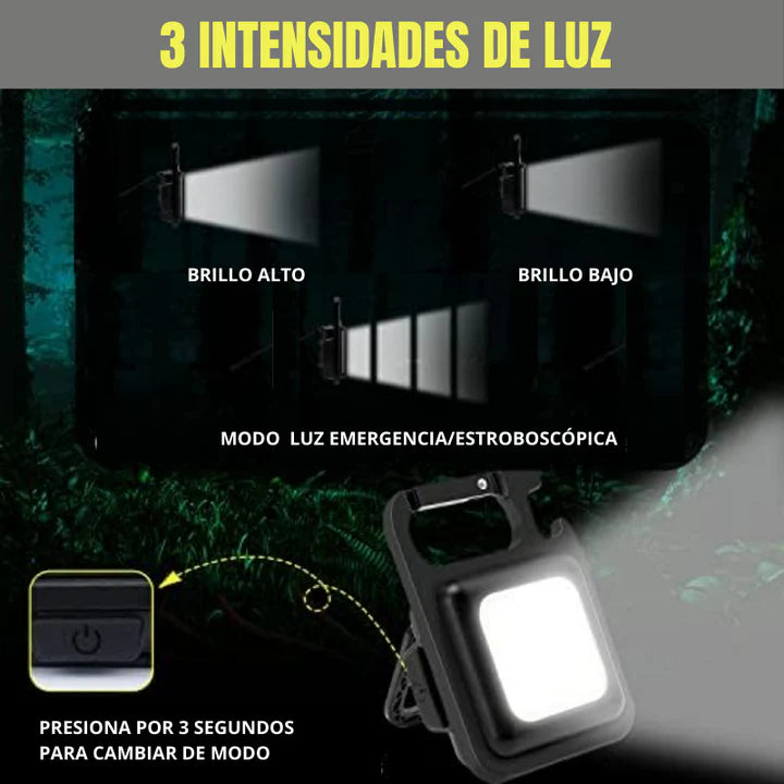 Mini Linterna LED MULTIFNCIONAL de alta potencia