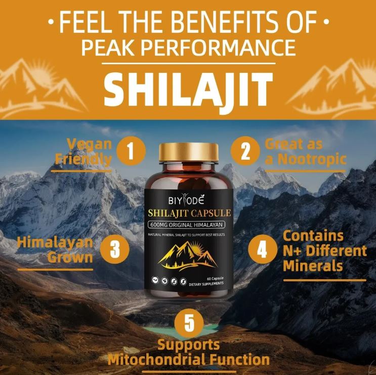 Shilajit Power Combo™:Rendimiento, fuerza y vitalidad desde el Himalaya