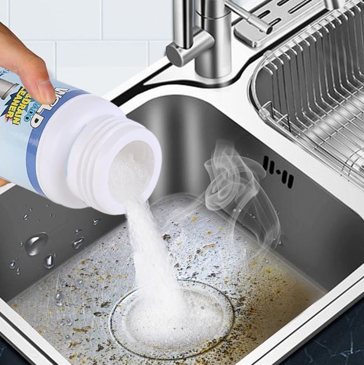 Espuma TurboDrain:🧽💥 ¡Dile adiós a los drenajes lentos con esta espuma explosiva!