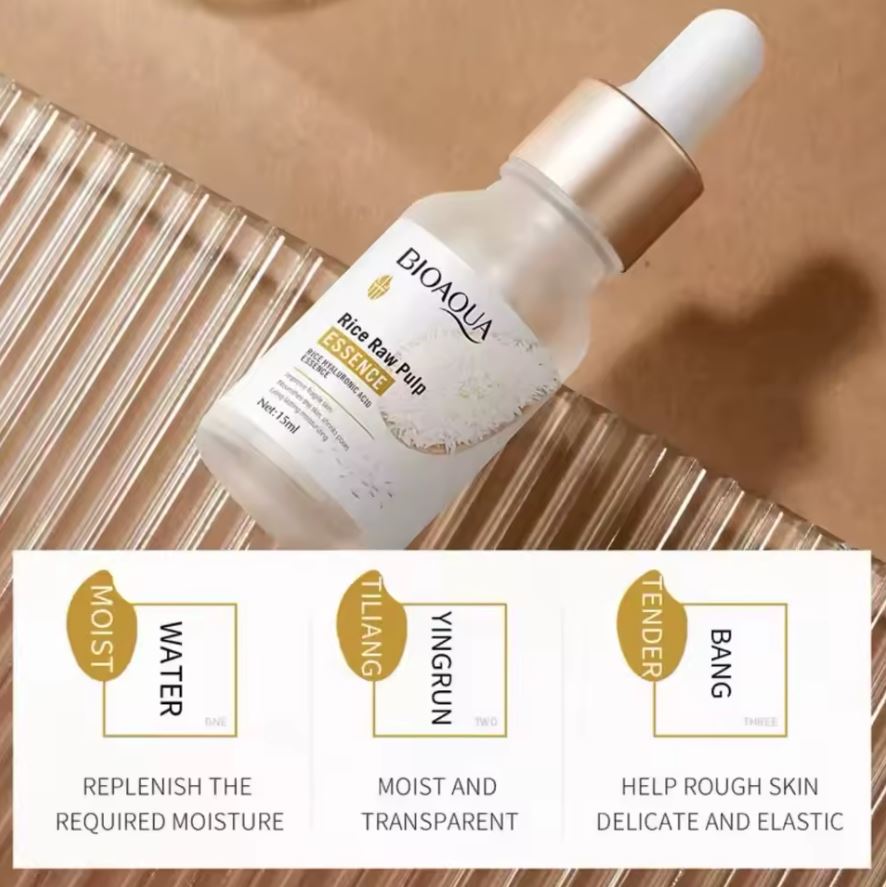 RiceGlow™:El poder del arroz blanco y ácido hialurónico en tu piel