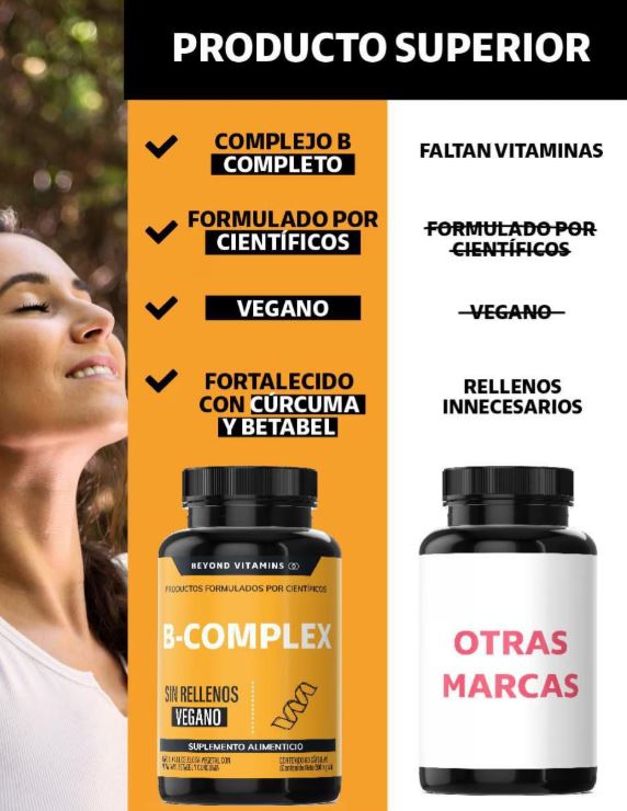 NeuroBoost B-Complex:⚡ ¿Cansancio, estrés o falta de enfoque? Tu cuerpo necesita estas vitaminas B