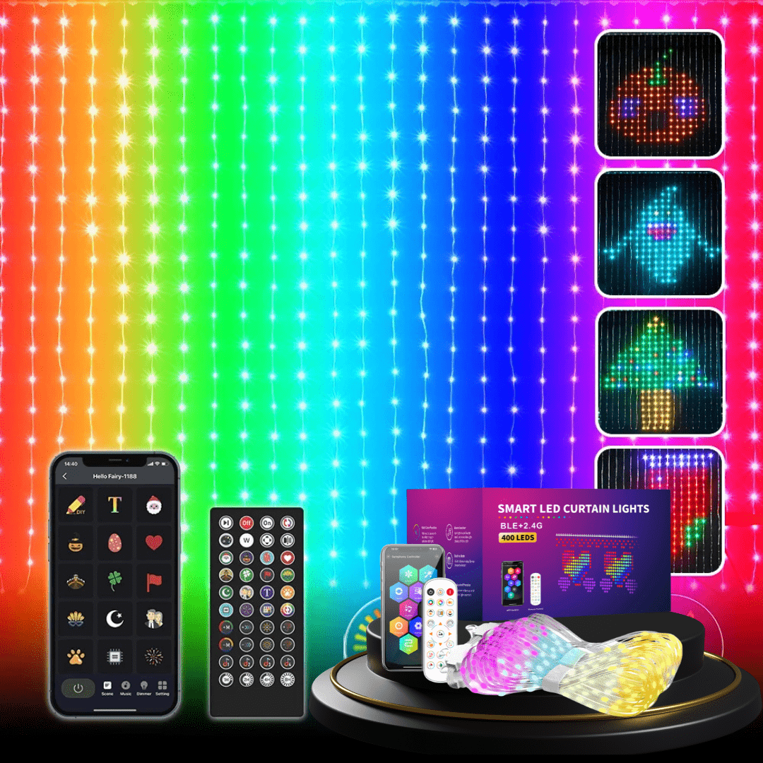 Cortina Inteligente LED Smart RGB ✨