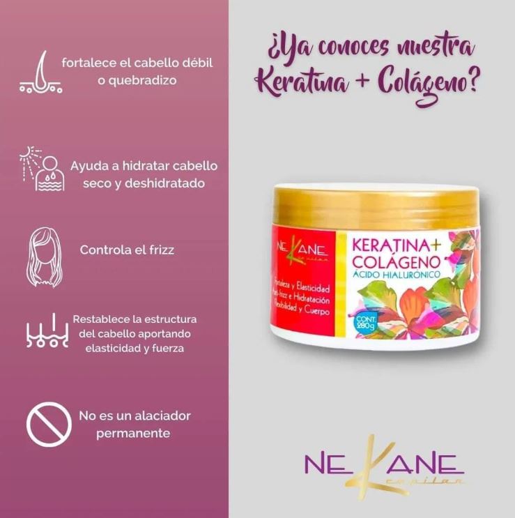 Nekane ProRepair™:¡Repara, hidrata y transforma tu cabello desde la primera aplicación!
