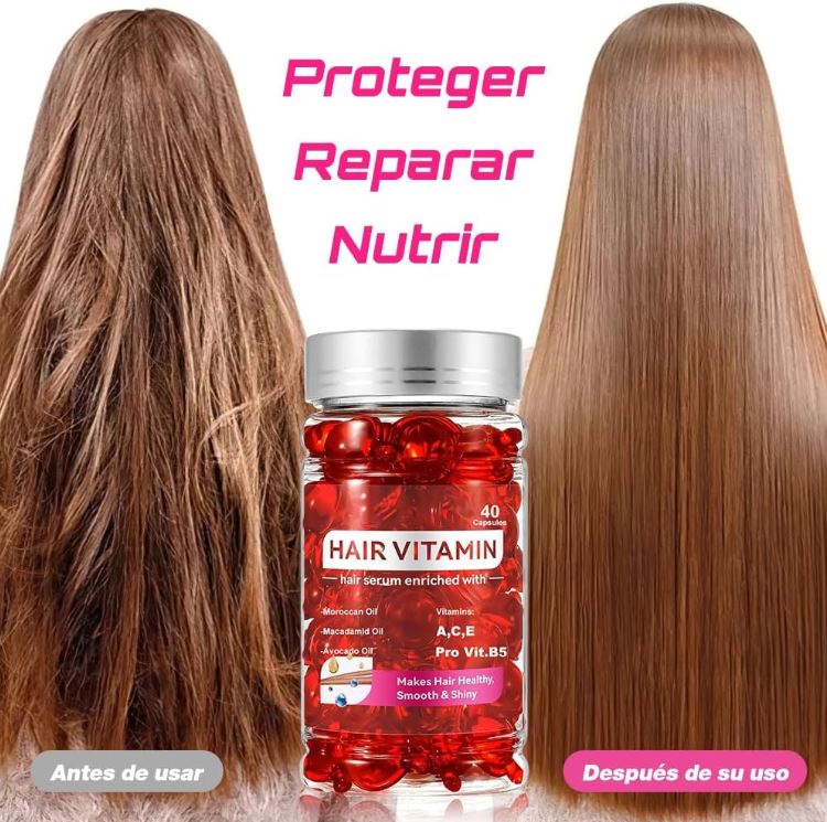 Hair Vitamin™: Di adiós a las puntas abiertas y al frizz