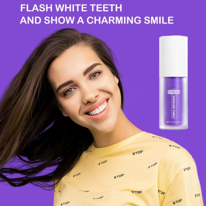 LumiSmile Purple™:🌟 ¡Transforma tu sonrisa en días con el poder del morado!😁🦷