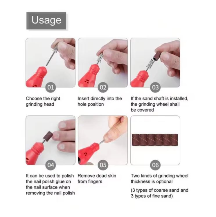 Pulidora GlamFix™:¡Transforma tu manicure desde casa como toda una profesional!