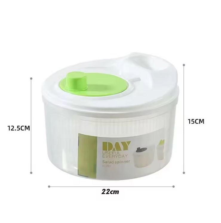 FreshSpin™:El Colador 3 en 1 para Ensaladas Frescas, Frutas y Verduras Siempre Listas 🥗
