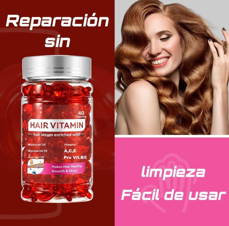 Hair Vitamin™: Di adiós a las puntas abiertas y al frizz