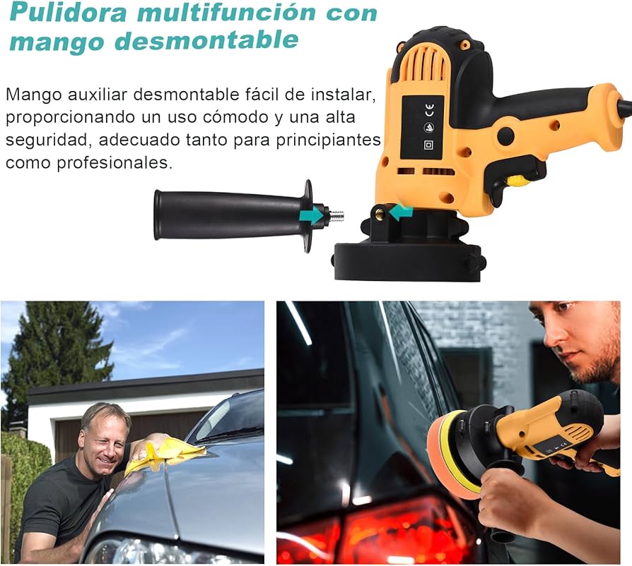 Pulidora eléctrica para AUTO 700W – Acabado profesional en minutos