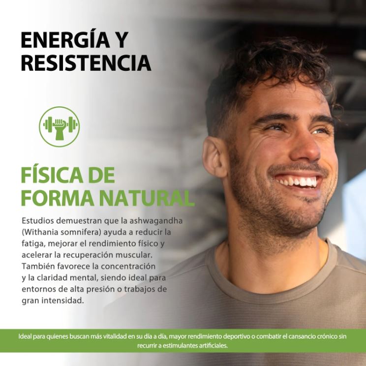AshwaPower™:Duerme mejor, despierta con más vitalidad y foco cada día