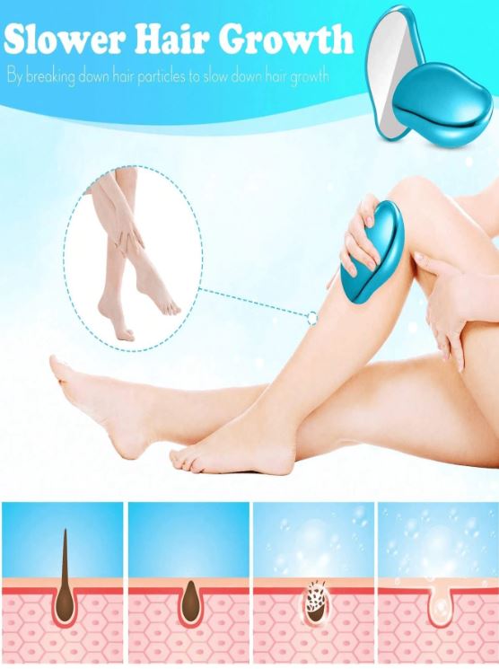 GlowStone™:Piel suave y sedosa en piernas, brazos y axilas
