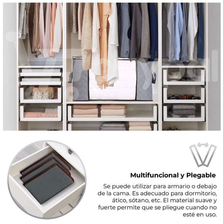 EspacioZen Saifen:🧦 El truco que usan los hogares organizados: ¡6 bolsas que lo guardan todo!