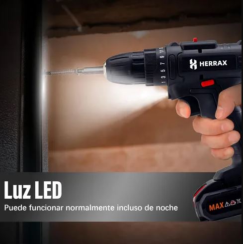 Taladro INALAMBRICO 🧰 Kit De Destornillador Eléctrico 12v