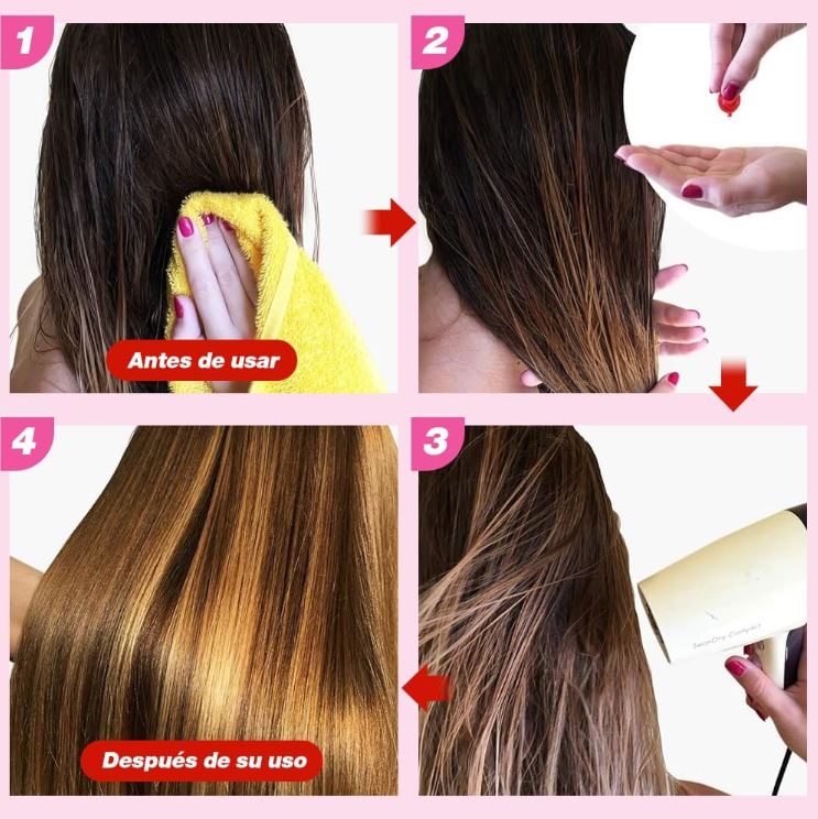Hair Vitamin™: Di adiós a las puntas abiertas y al frizz