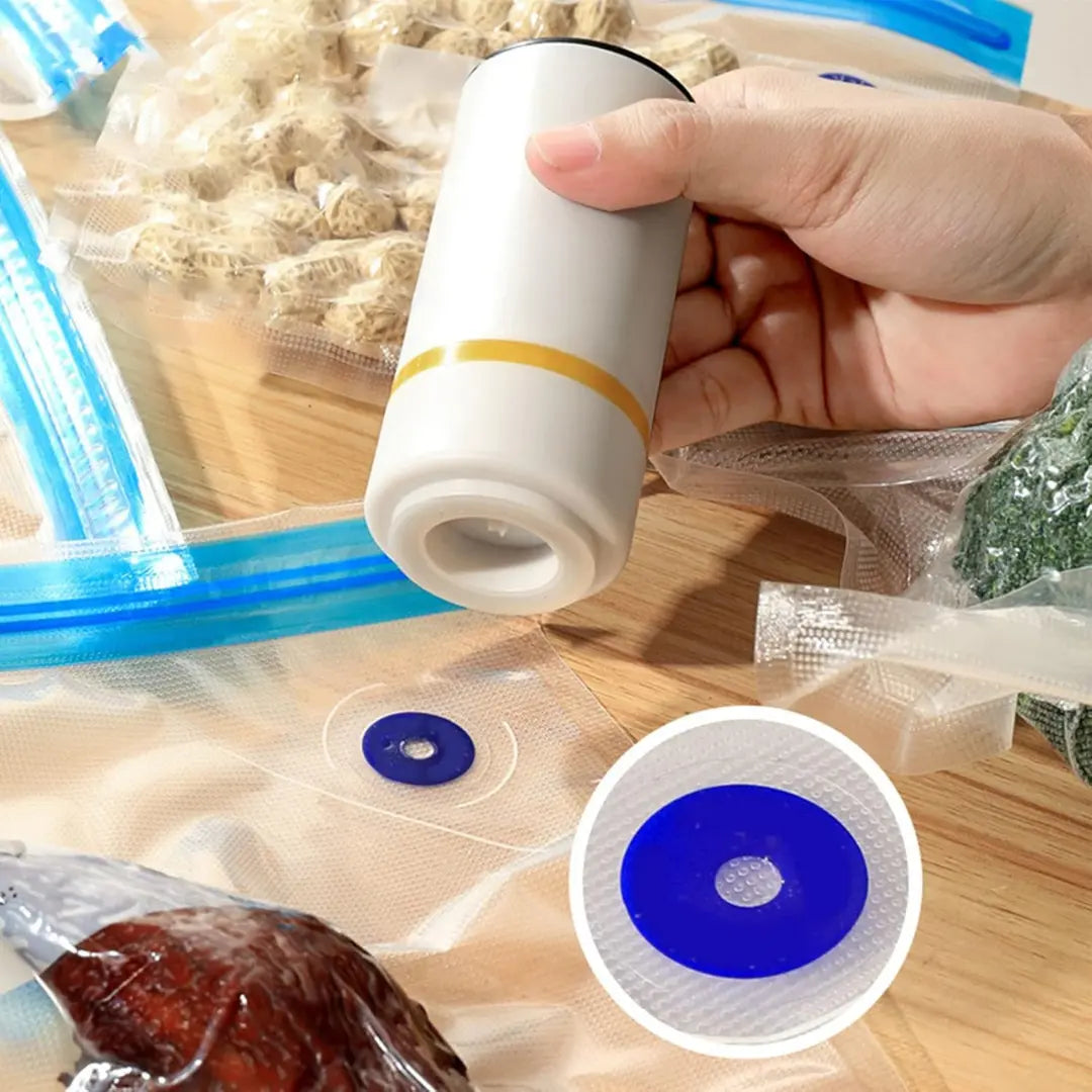 Mini Aspiradora de vacío - Máxima conservación de alimentos